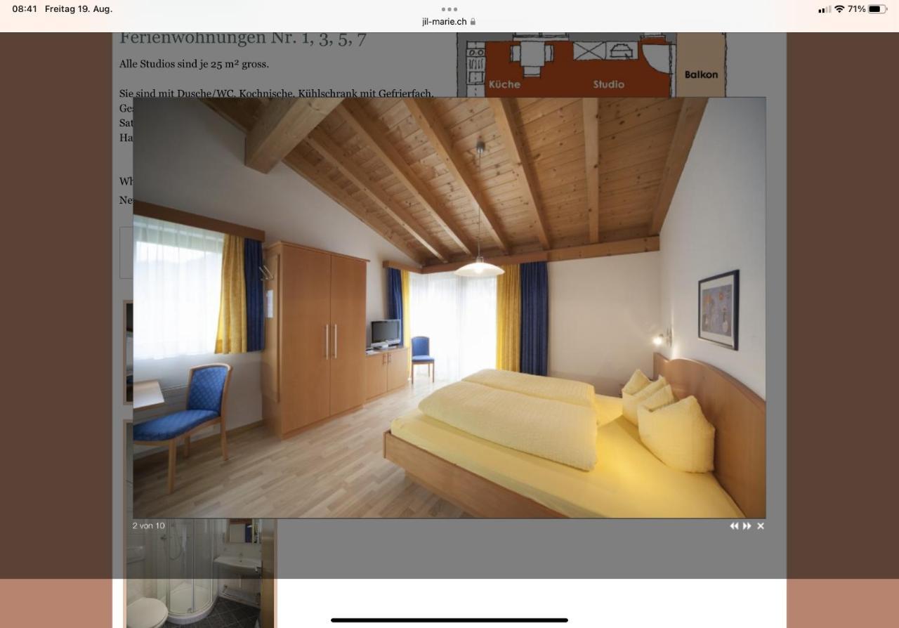 Jil-Marie Samnaun Studiowohnung Nummer 3 Екстер'єр фото